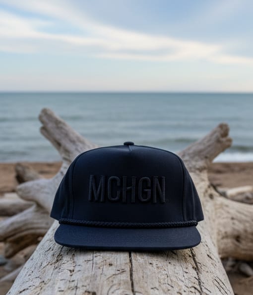 Load image into Gallery viewer, mi State of Mind adjustable cap Black MCHGN Cap - Tonal
