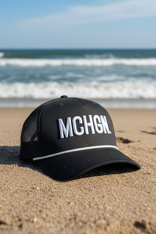 Load image into Gallery viewer, mi State of Mind adjustable cap Black/White MCHGN Cap - Core
