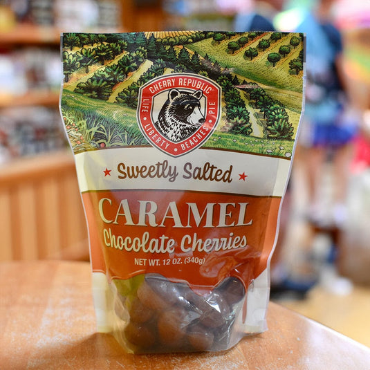 mi State of Mind Caramel: Milk / 6 oz Chocolate Covered Cherries