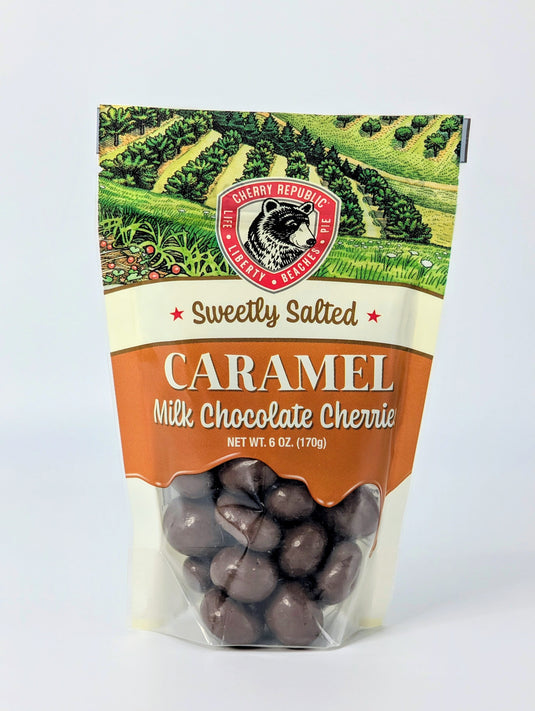 mi State of Mind Caramel: Milk / 6 oz Chocolate Covered Cherries