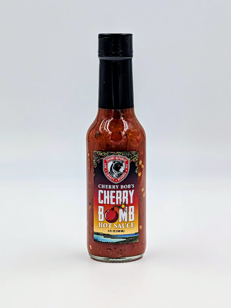 Load image into Gallery viewer, mi State of Mind Cherry Bob’s Cherry Bomb Hot Sauce
