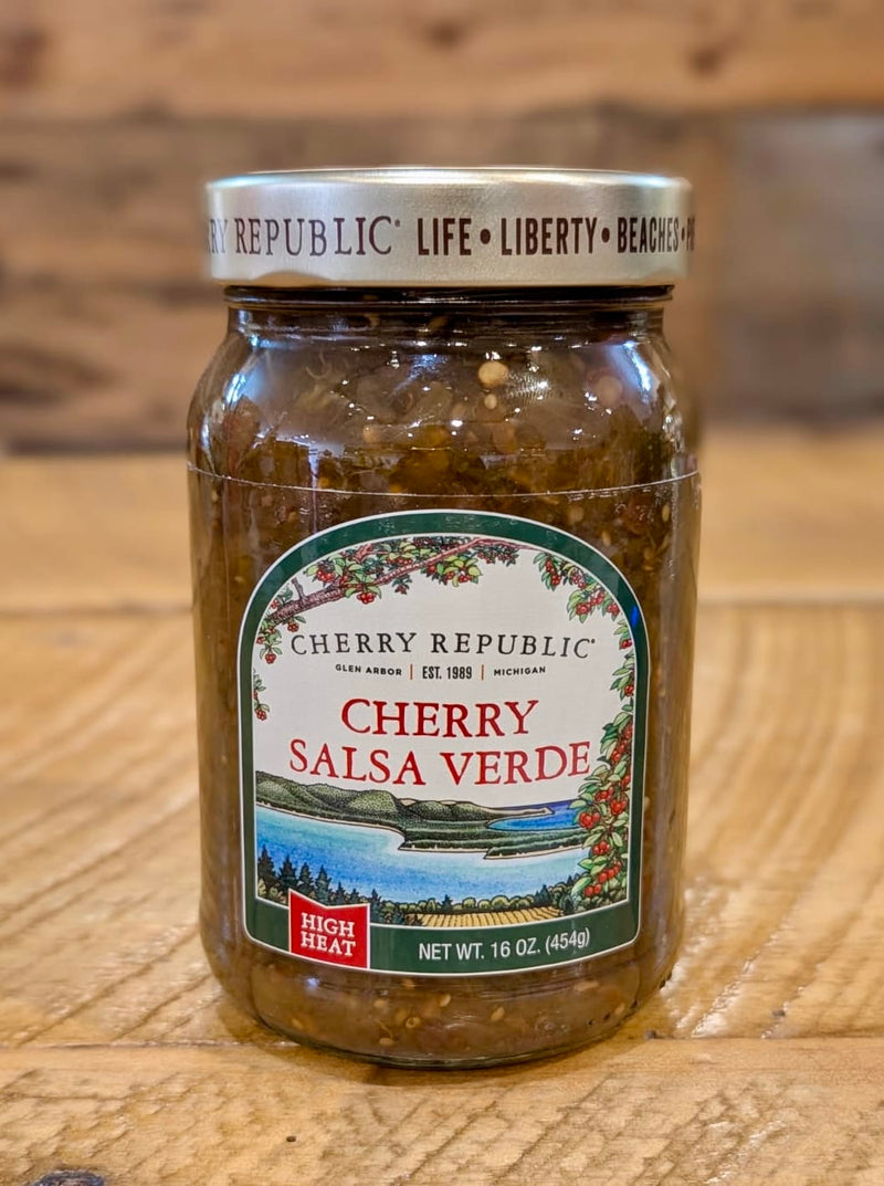 Load image into Gallery viewer, mi State of Mind cherry salsa Cherry Salsa Verde Cherry Salsa
