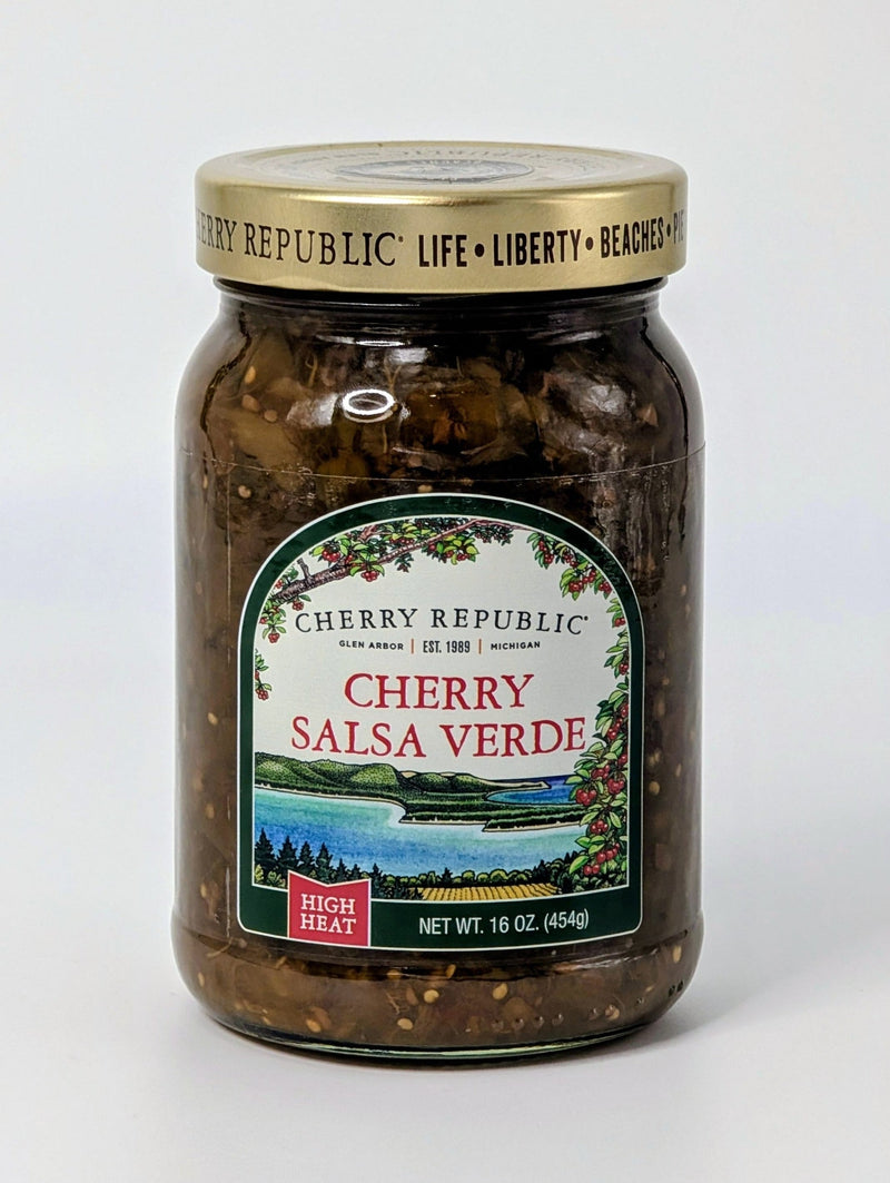 Load image into Gallery viewer, mi State of Mind cherry salsa Cherry Salsa Verde Cherry Salsa
