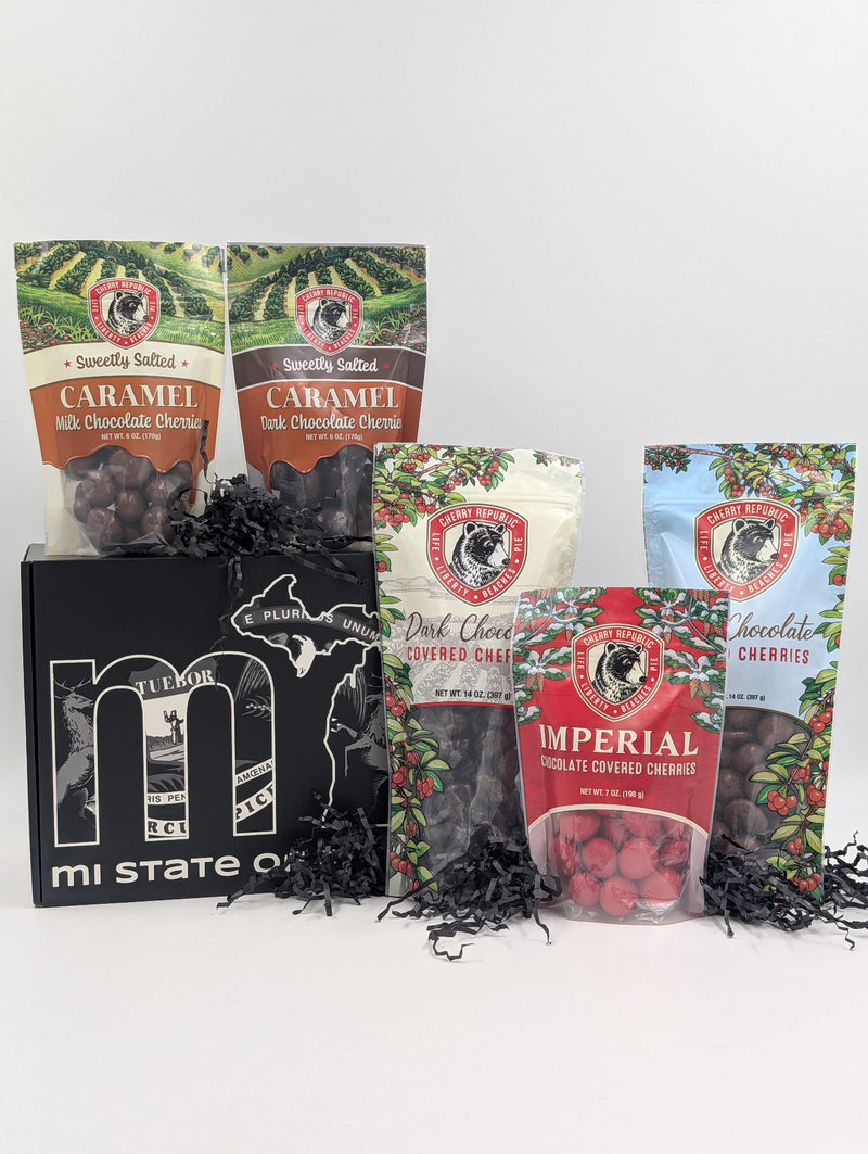 Load image into Gallery viewer, mi State of Mind chocolate covered cherries Choco Cherry Lover Box
