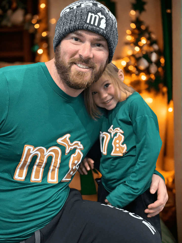 Load image into Gallery viewer, mi State of Mind Christmas shirt Green / XS mi Kids Christmas T-shirt
