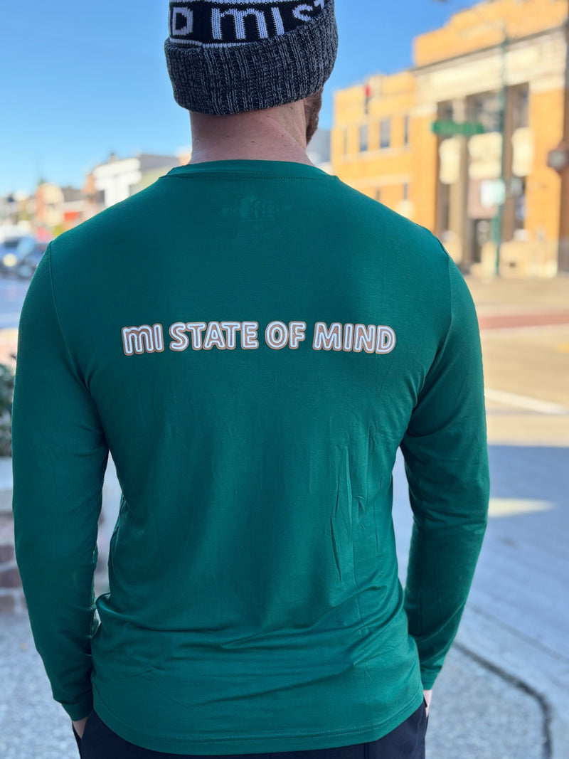 Load image into Gallery viewer, mi State of Mind Christmas shirt mi Bamboo Christmas Shirt
