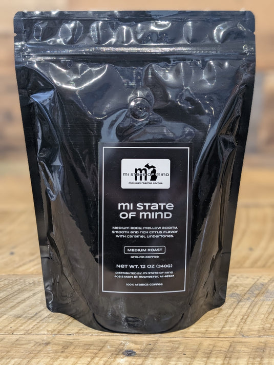 mi State of Mind coffee mi State of Mind (Medium Roast) 12oz mi Ground Coffee