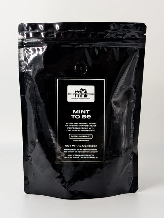 mi State of Mind coffee Mint to Be (Medium Roast) 12oz mi Ground Coffee