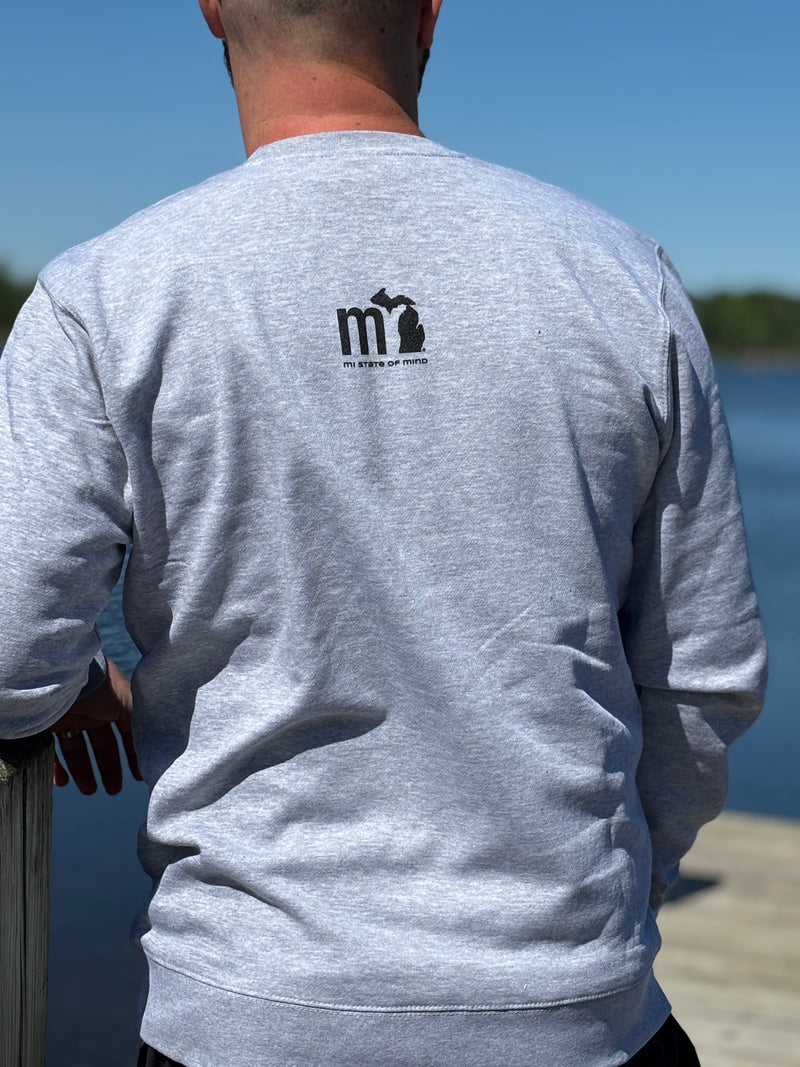 Load image into Gallery viewer, mi State of Mind crewneck sweatshirt MCHGN Crew
