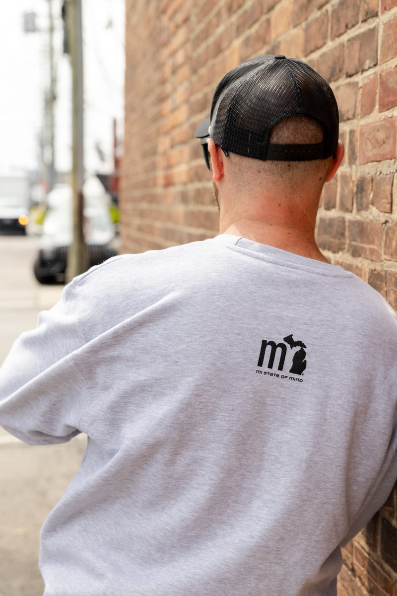 Load image into Gallery viewer, mi State of Mind crewneck sweatshirt MCHGN Crew
