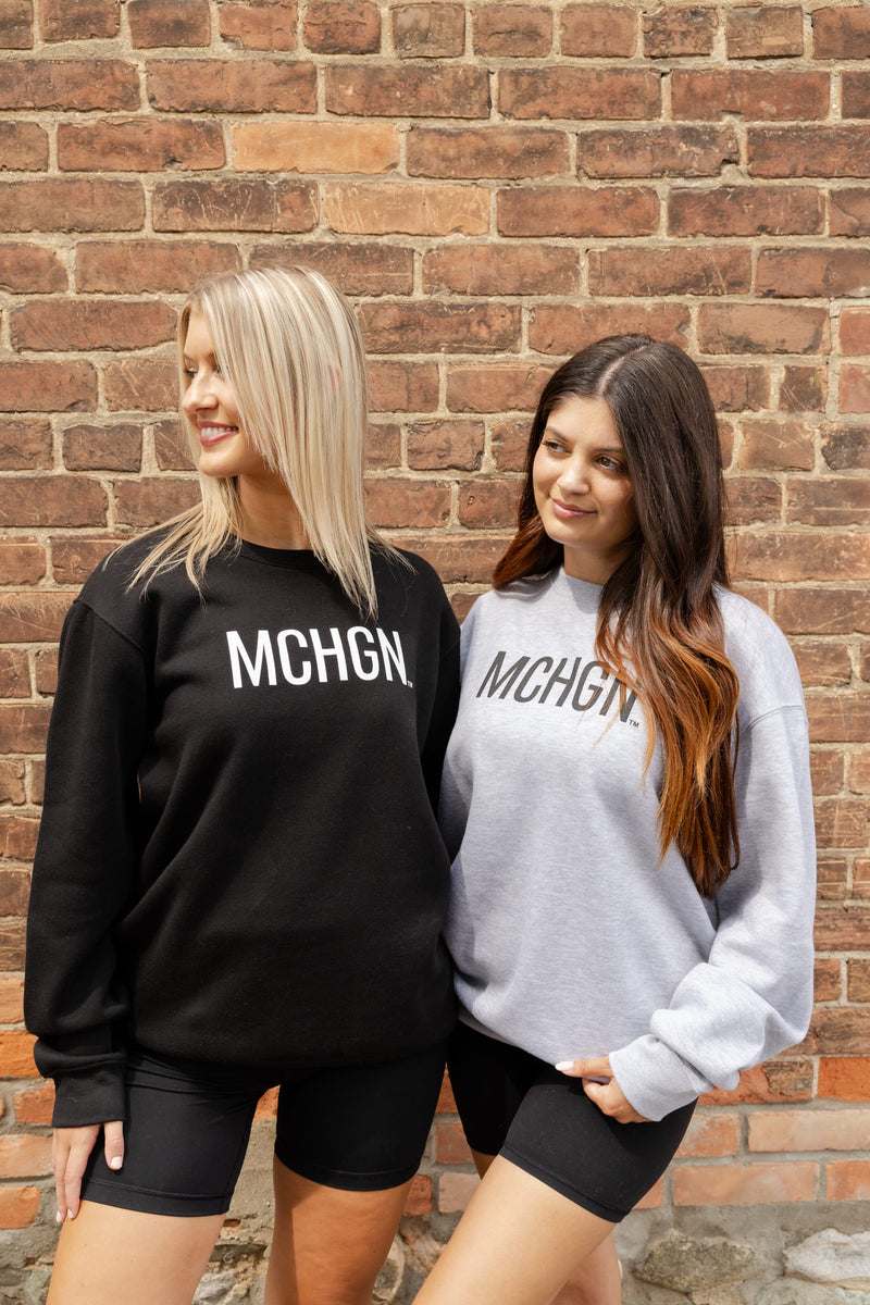 Load image into Gallery viewer, mi State of Mind crewneck sweatshirt MCHGN Crew - MDNGHT

