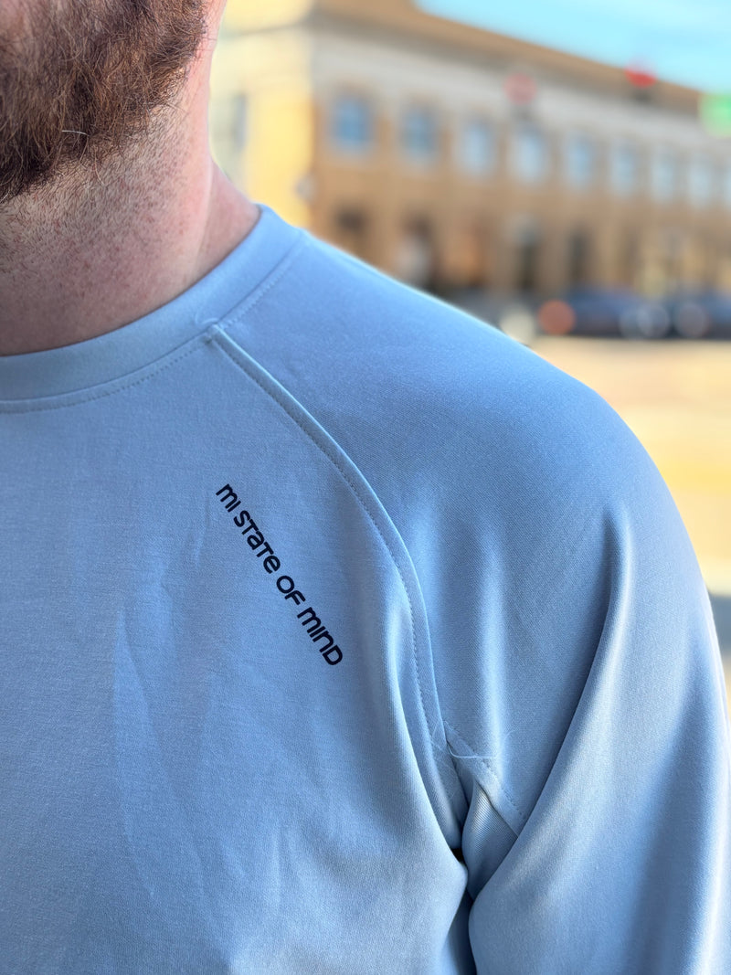 Load image into Gallery viewer, mi State of Mind crewneck sweatshirt mi Classic Crew
