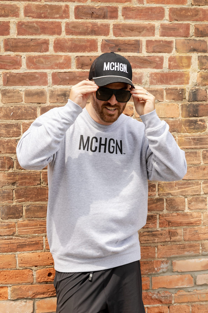 Load image into Gallery viewer, mi State of Mind crewneck sweatshirt XL MCHGN Crew

