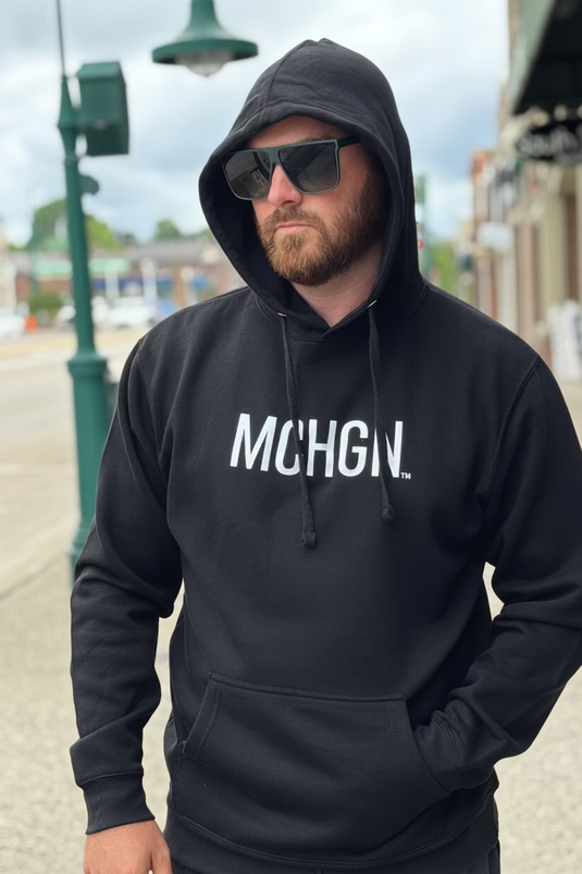 mi State of Mind hooded sweatshirt MCHGN Hoodie - MDNGHT