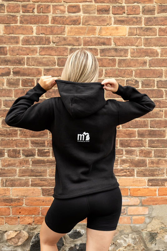 mi State of Mind hooded sweatshirt MCHGN Hoodie - MDNGHT
