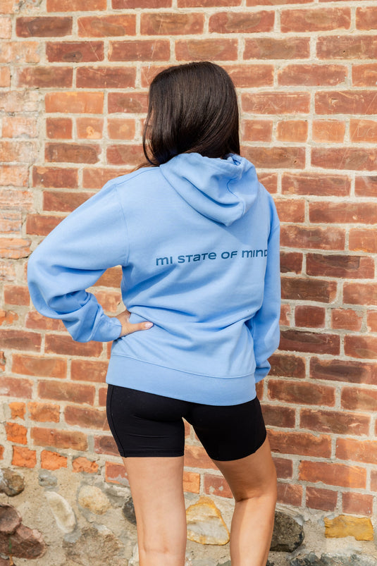 mi State of Mind hooded sweatshirt mi Downtown Hoodie
