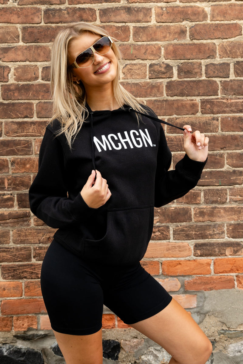 Load image into Gallery viewer, mi State of Mind hooded sweatshirt S MCHGN Hoodie - MDNGHT
