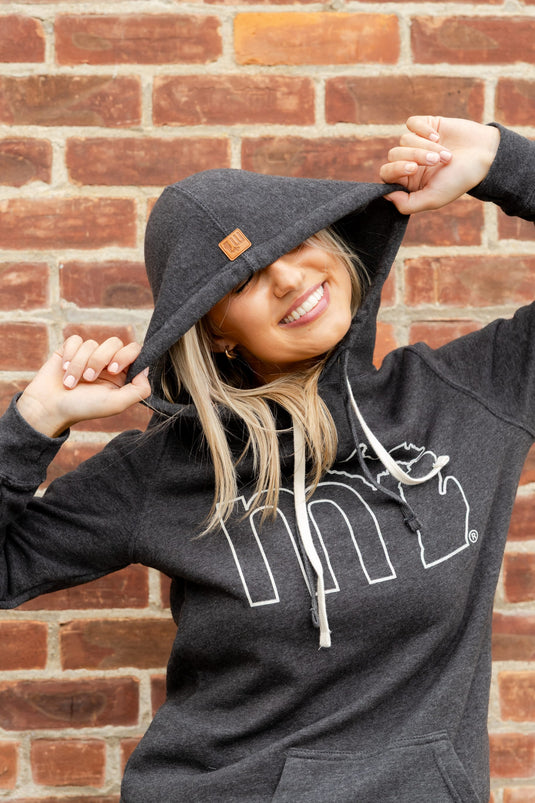 mi State of Mind Hoodie mi Hoodie Dress