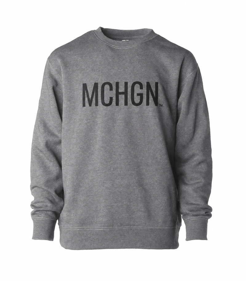 Load image into Gallery viewer, mi State of Mind kids sweatshirt MCHGN - Toddler Crew

