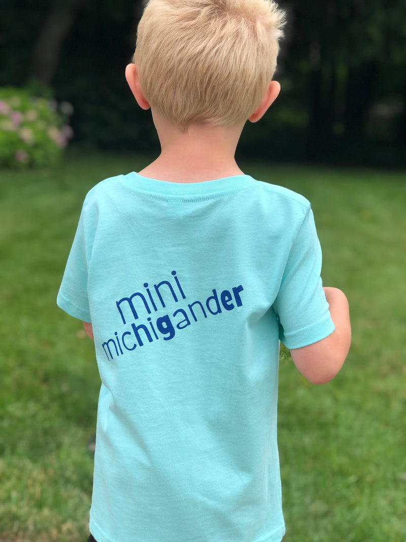 Load image into Gallery viewer, mi State of Mind Kids T 2T Toddler Mini Michigander T-shirt
