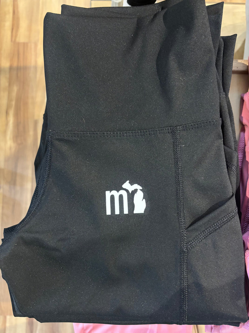 Load image into Gallery viewer, mi State of Mind leggings Black / XS mi Leggings
