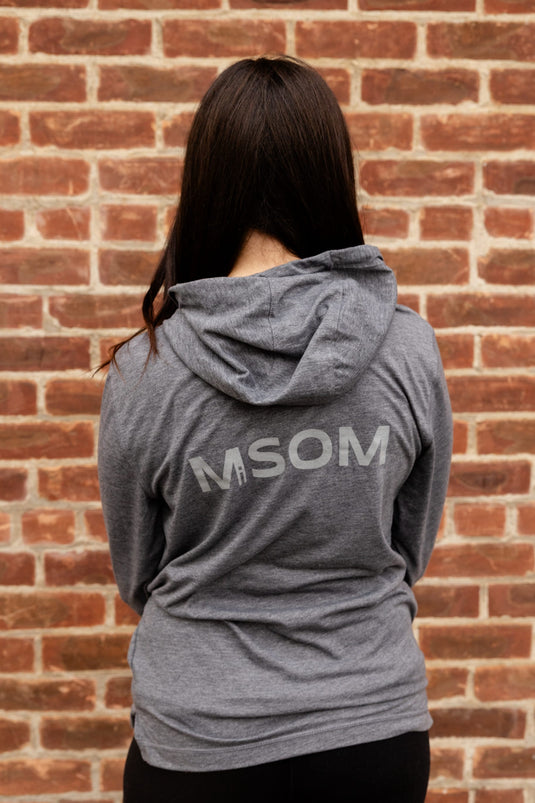 mi State of Mind Light Hoodie mi Tri-Blend Lightweight Hoodie