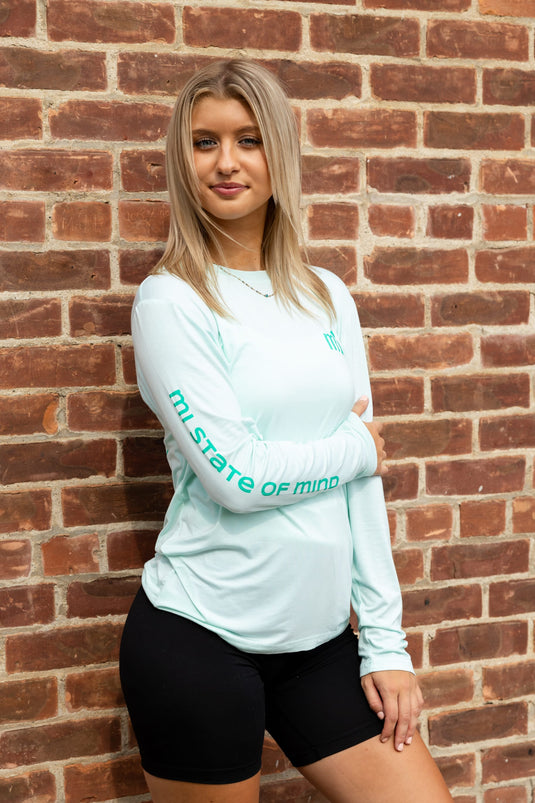 mi State of Mind long sleeve shirt Cool Green / Small mi Bamboo Long Sleeves