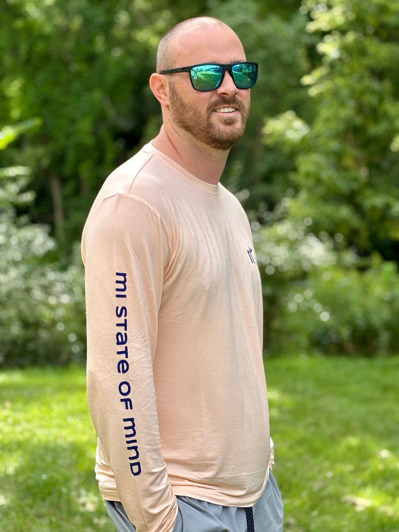 Load image into Gallery viewer, mi State of Mind long sleeve shirt mi Bamboo Long Sleeves
