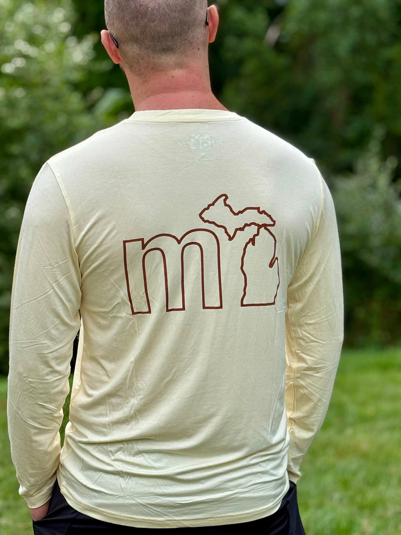 Load image into Gallery viewer, mi State of Mind long sleeve shirt Oatmeal / Small mi Bamboo Long Sleeves

