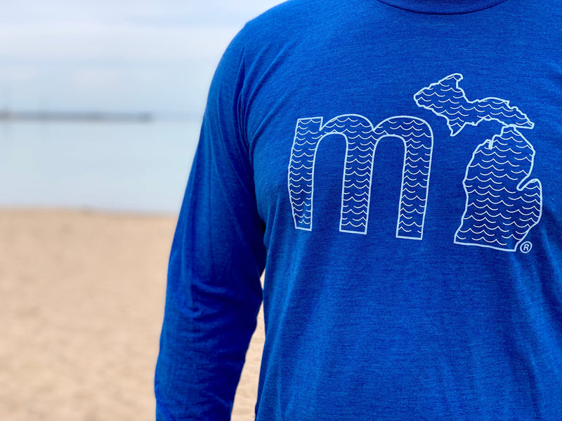 Load image into Gallery viewer, mi State of Mind Long Sleeve T mi Water View Long Sleeve
