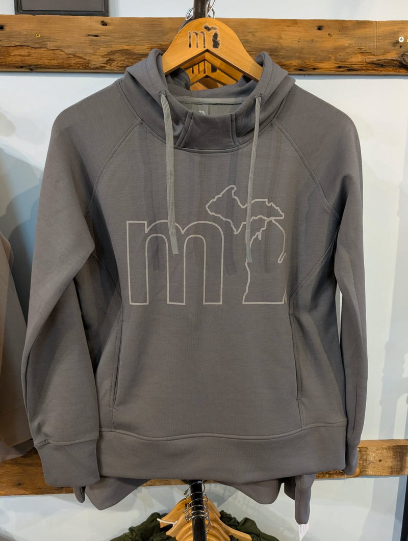 Load image into Gallery viewer, mi State of Mind mi Women’s Summit Hoodie
