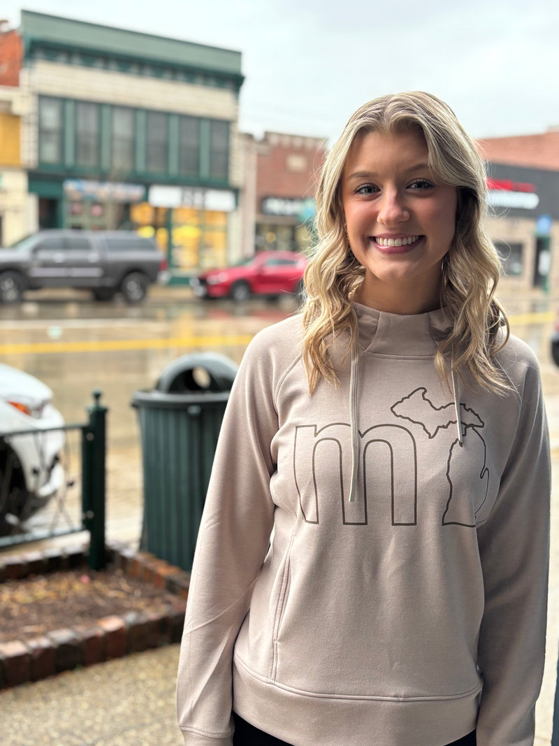 Load image into Gallery viewer, mi State of Mind mi Women’s Summit Hoodie
