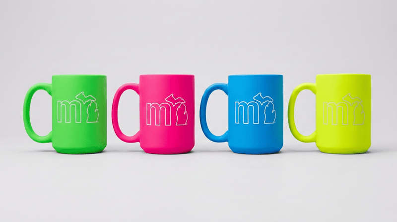Load image into Gallery viewer, mi State of Mind Mug mi Megawatt Mug - 15 oz.
