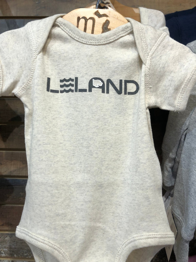 Load image into Gallery viewer, mi State of Mind Newborn LELAND Onesie
