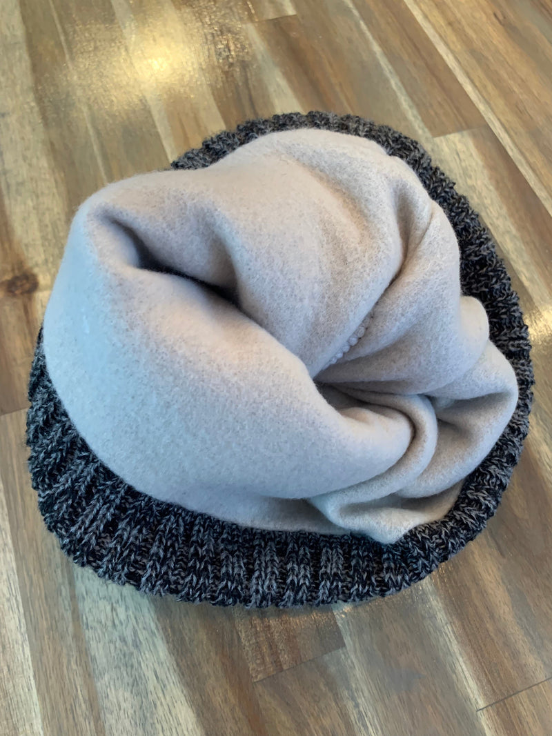Load image into Gallery viewer, mi State of Mind pom beanie THE “mi” Beanie
