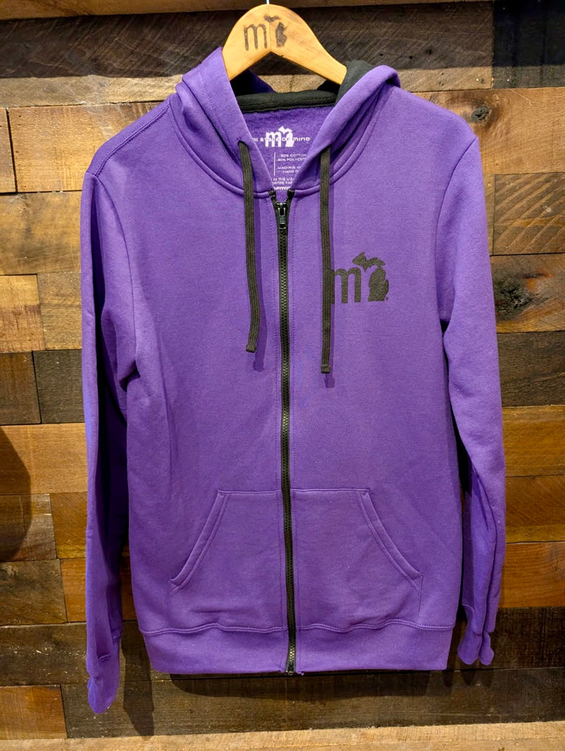 Load image into Gallery viewer, mi State of Mind Purple / XS mi Comfort Zip
