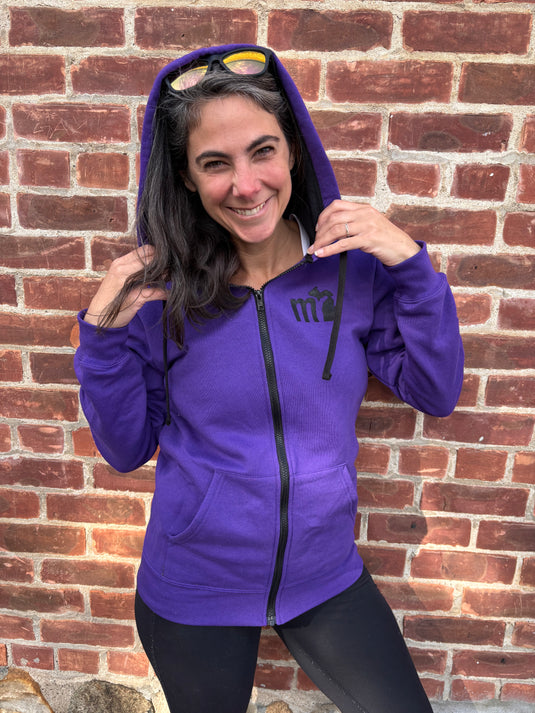 mi State of Mind Purple / XS mi Comfort Zip