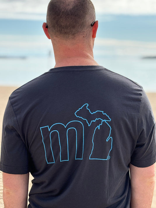 mi State of Mind T-shirt mi Unisex Outline T (2 colors)