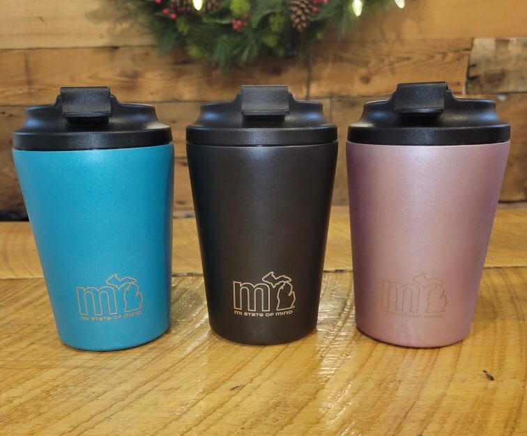 Load image into Gallery viewer, mi State of Mind thermos mi Joe-on-the-Go Cup (12oz)
