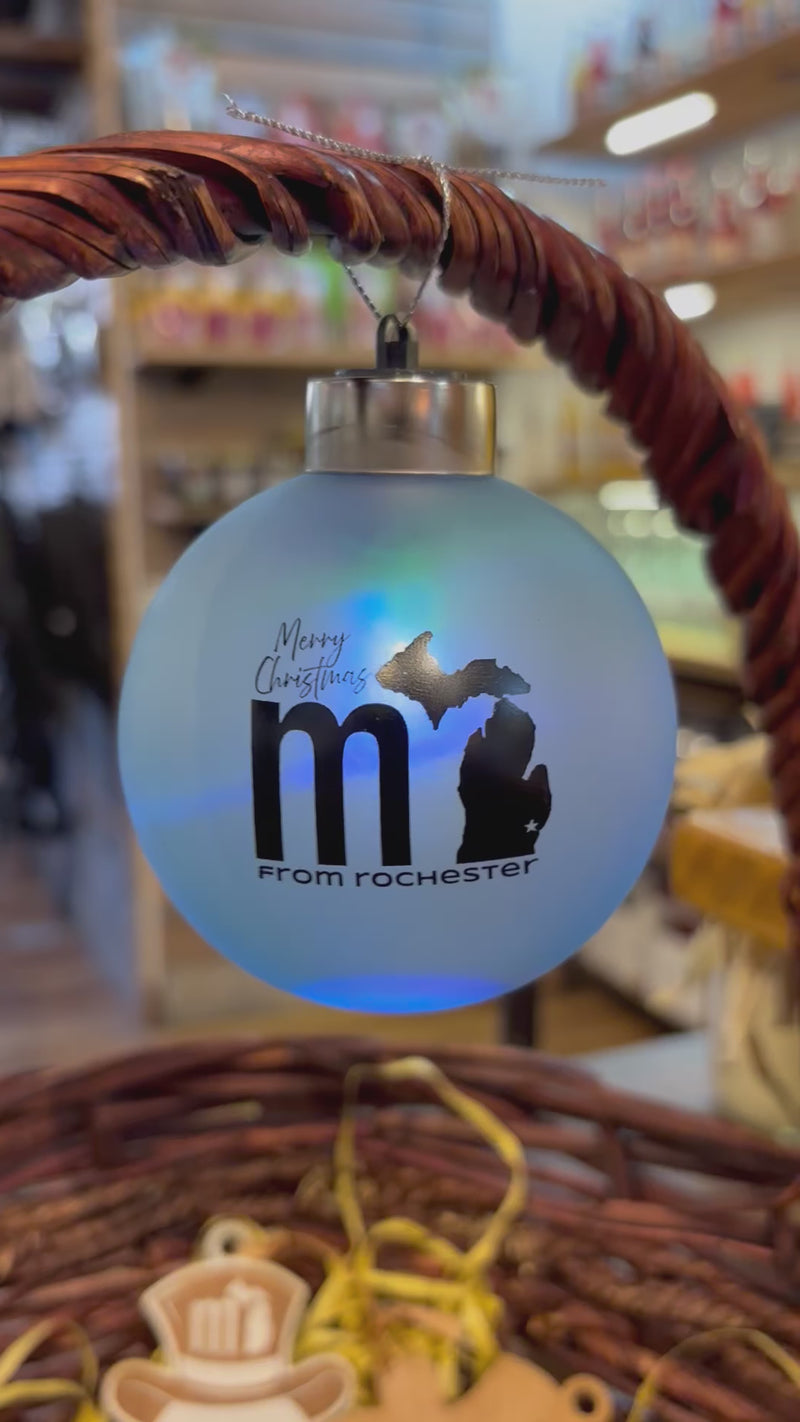 Load and play video in Gallery viewer, mi Frosted LED Ornament
